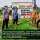 Tekan Kecelakaan, Polsek dan Pemdes Kedungadem Pasang Imbauan Jalan