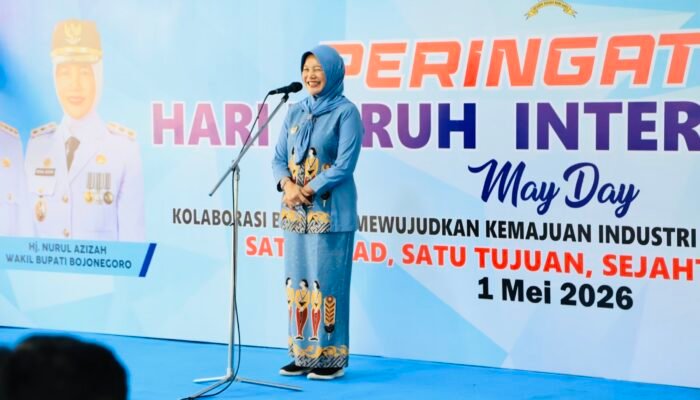 May Day 2026 Wabup Nurul Azizah Respons Tuntutan Buruh