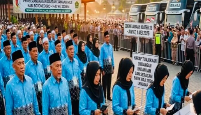 Jadwal Resmi Pemberangkatan Jamaah Haji Kabupaten Bojonegoro 2026: Kloter 37-42.