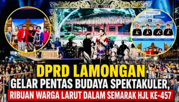 HJL ke-457: Cak Percil Guncang Panggung DPRD Lamongan