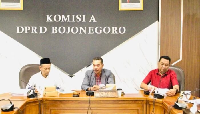 Pansus I DPRD Bojonegoro Genjot Pembahasan Dua Raperda Strategis