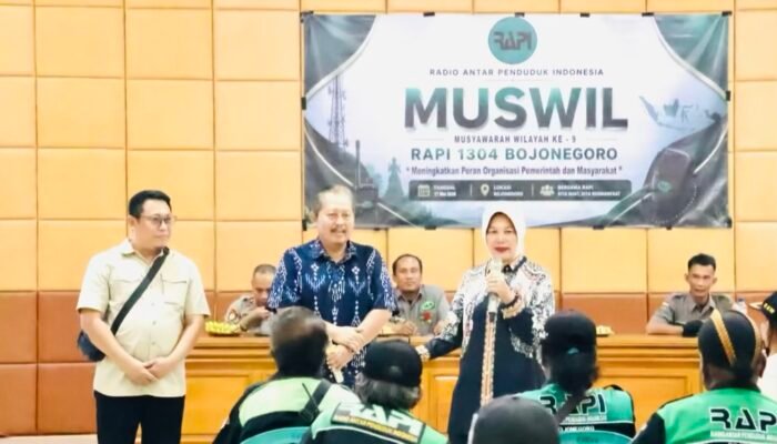 Wabup Bojonegoro Ajak RAPI Perkuat Komunikasi Kebencanaan