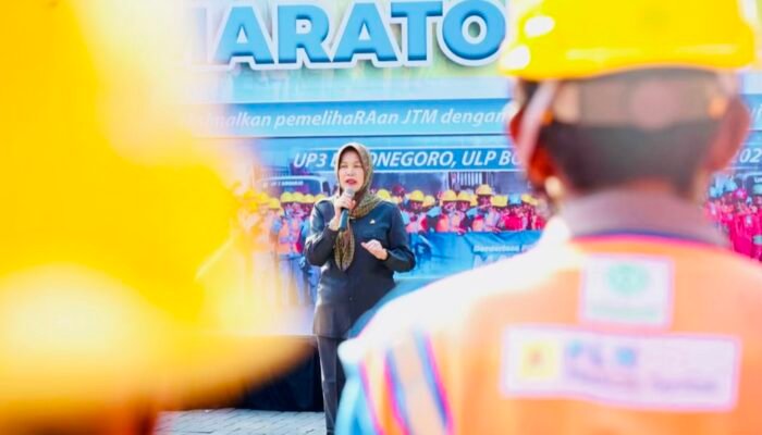 Nurul Azizah Apresiasi Pemeliharaan Jaringan PLN Bojonegoro