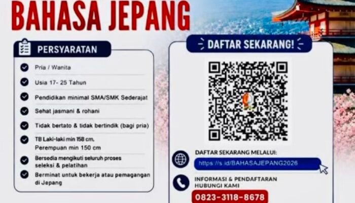 Pemkab Bojonegoro Kembali Buka Pelatihan Bahasa Jepang 2026