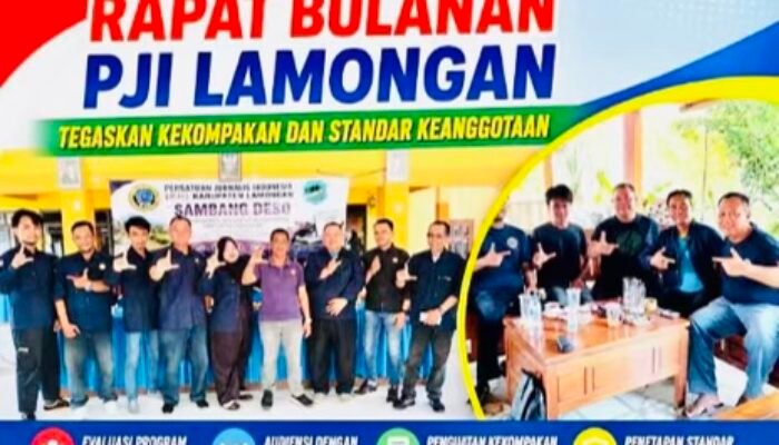 PJI Lamongan Evaluasi Program ‘Sambang Desa