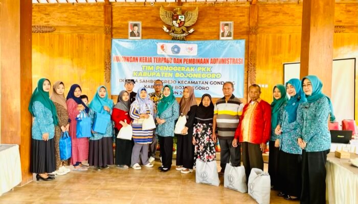 TP PKK Bojonegoro Dorong Kemandirian Pangan dan Pendidikan di Sambongrejo