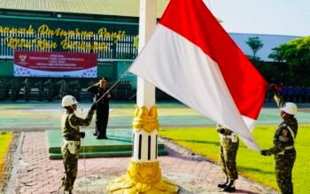 Harlah Pancasila 2026: Kodim Bojonegoro Gelar Upacara Bendera