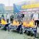 Rokok Ilegal Senilai Rp15,3 Miliar Dimusnahkan di Bojonegoro