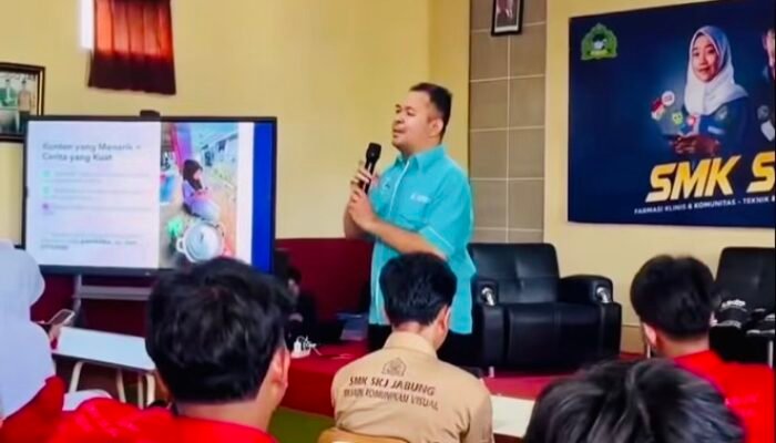 EJSC Malang dan SMSI Bekali Siswa SMK Sunan Kalijogo Formula Konten Kreatif