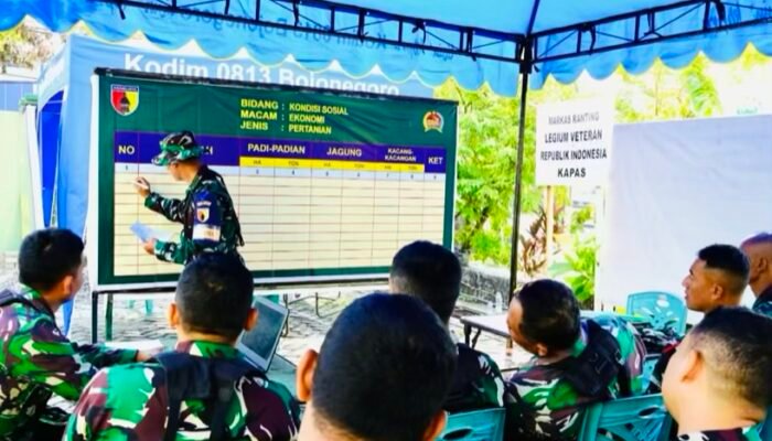 Kodim 0813 Bojonegoro Gelar Latnister Proglatsi Ketahanan Pangan