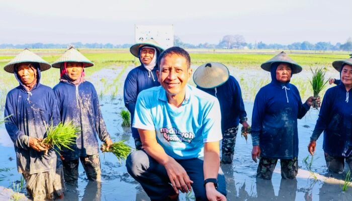 Bupati Setyo Wahono Medhayoh ke Desa Ngraho, Tinjau Tani dan Program Gayatri