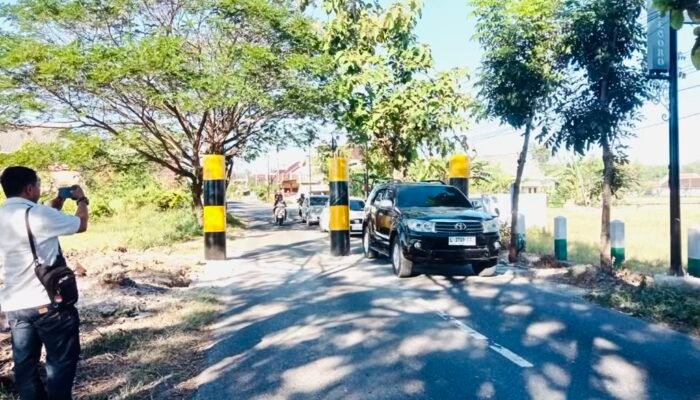 Sempat Pro Kontra, Portal di Kedungadem Bojonegoro Terbukti Efektif