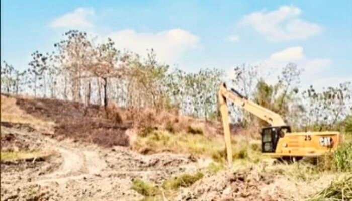Antisipasi Kekeringan, Pemkab Bojonegoro Normalisasi Kali Gandong