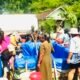Kodim 0813 Bojonegoro Salurkan 16 Ribu Liter Air Bersih di Sukosewu