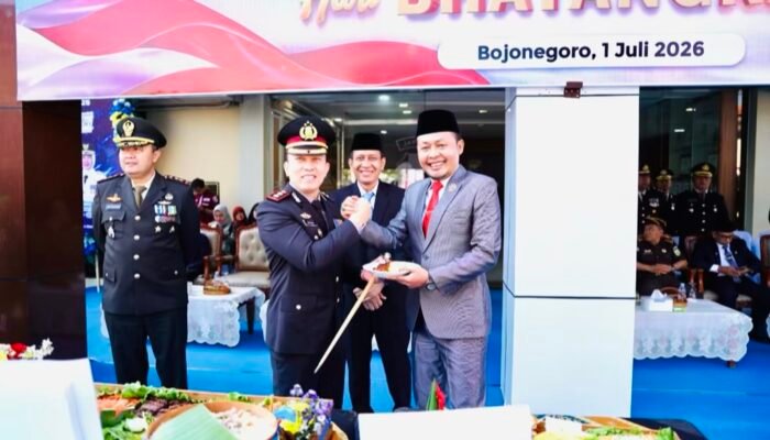 Sinergi Forkopimda di Hari Bhayangkara ke-80 Polres Bojonegoro