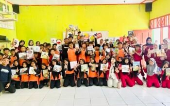 Kelompok KKN-TK 14 UNIGORO Bangun Semangat Literasi Siswa SDN Bareng 2 melalui Kegiatan Interaktif