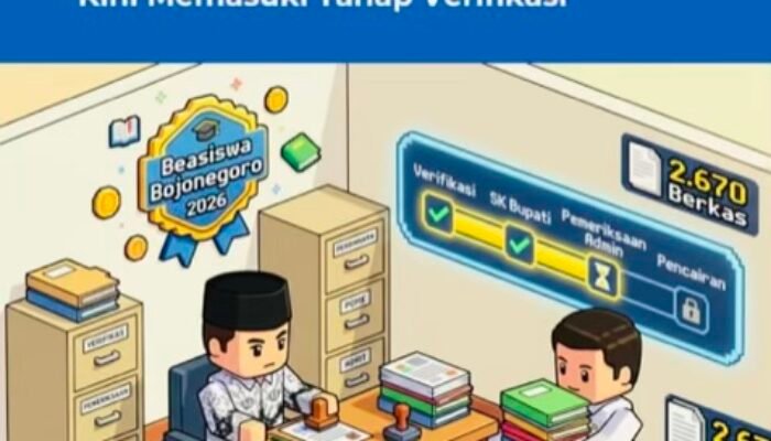 Verifikasi Rampung, Beasiswa Bojonegoro Masuk Tahap Akhir
