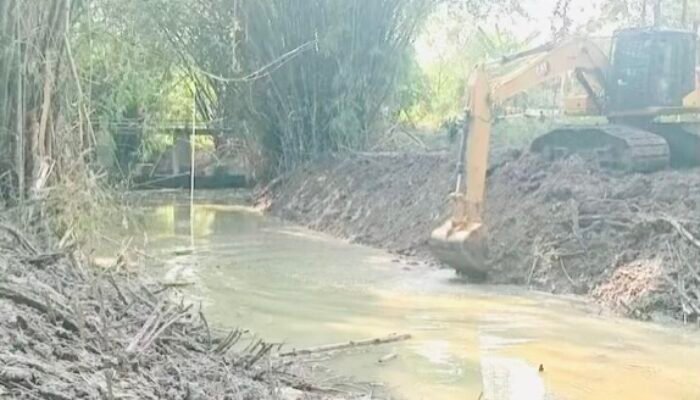 Pemkab Bojonegoro Normalisasi Kali Jambe dan Saluran Afvoer di Purwosari