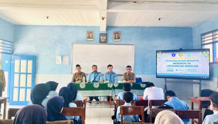 Dukung KTR, SMPM 06 Sugihwaras Gandeng RSA Bojonegoro