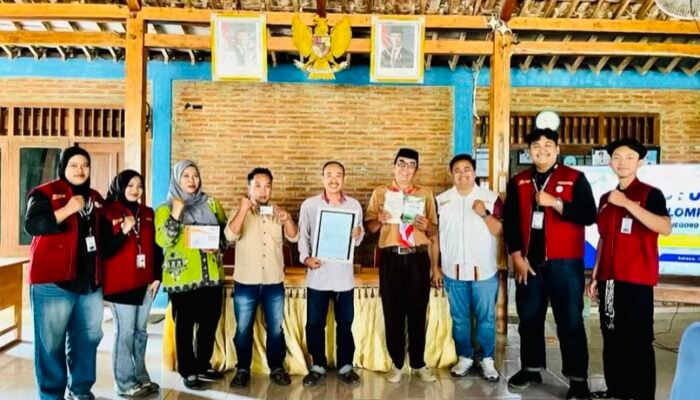 Mahasiswa KKN-TK Kelompok 20 Unigoro Resmi Tutup Masa Pengabdian di Desa Meduri