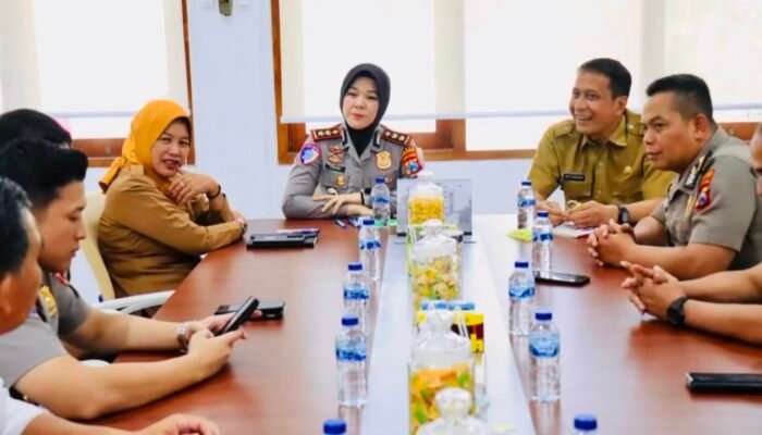 Kapolres Baru Bojonegoro AKBP Yenni Diarty Temui Bupati Setyo Wahono