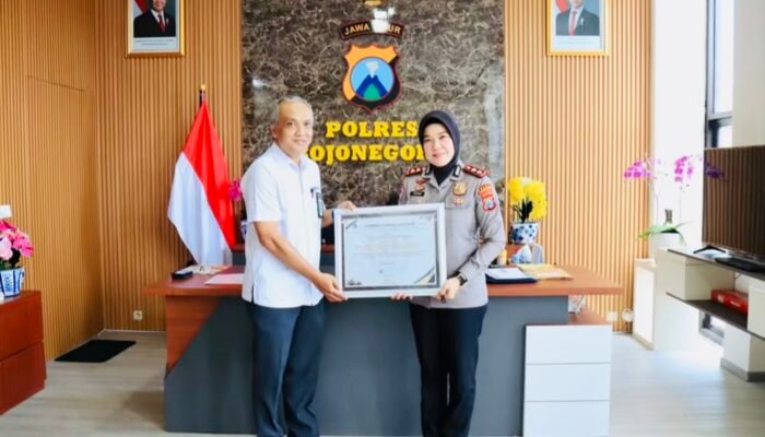 Terbaik di KPPN, Polres Bojonegoro Sabet Penghargaan Kemenkeu