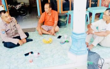 Polsek Kanor Bojonegoro Giatkan Sambang Warga Desa Caruban