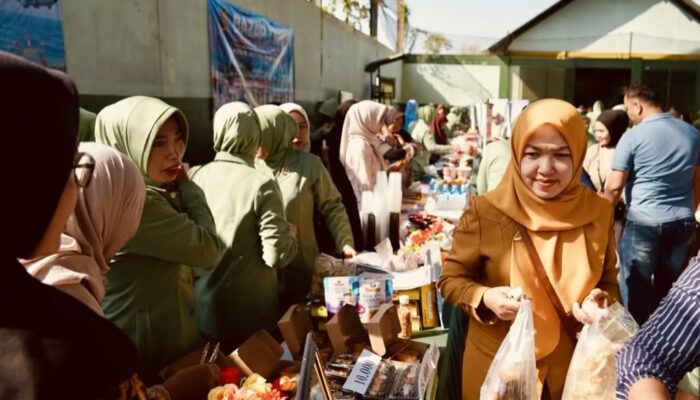 Kodim Bojonegoro Gandeng UMKM Gelar Pasar Sembako Mura