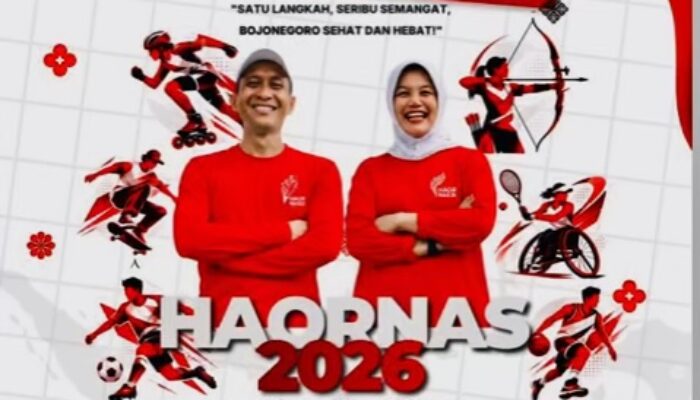 Ikuti Jalan Sehat HAORNAS 2026 di Alun-Alun Bojonegoro, Gratis!