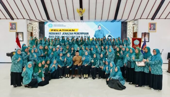 TP PKK Bojonegoro Bekali Kader Keterampilan Perawatan Jenazah Perempuan Sesuai Syariat Islam