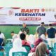 Kodim 0813 Bojonegoro Gelar Baksos Kesehatan dan Bagi Sembako Sambut HUT ke-81 TNI