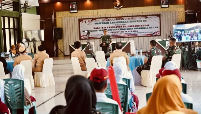 Kodim Bojonegoro Gelar LCC Wawasan Kebangsaan SD-SMP