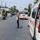 Polsek Dander Evakuasi Korban Lakalantas di Sumbertlaseh Bojonegoro