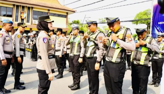 Kapolres Bojonegoro Cek Kesiapsiagaan Personel dan Sarpras untuk Jaga Kamtibmas