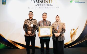Bojonegoro Sabet Peringkat II Jamsostek Award Jatim 2026