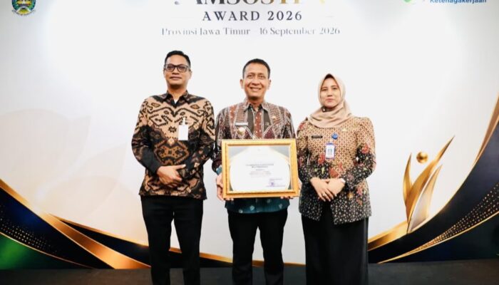 Bojonegoro Sabet Peringkat II Jamsostek Award Jatim 2026