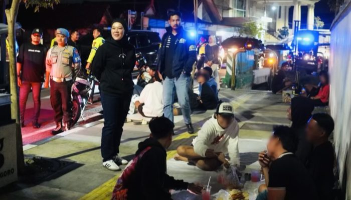 Polres Bojonegoro Amankan 26 Motor Knalpot Brong saat Patroli