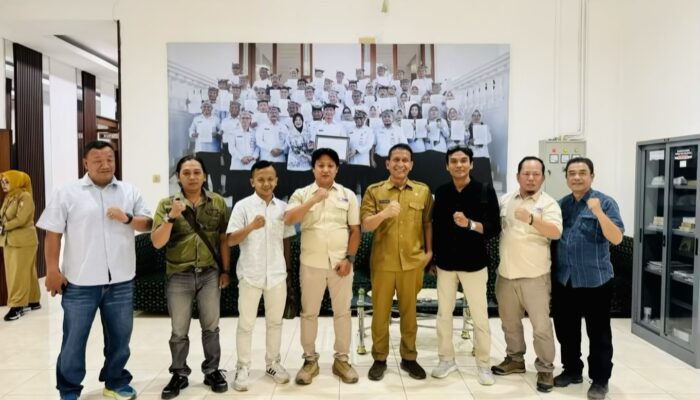 Perkuat Kolaborasi, SMSI Bojonegoro Temui Bupati Setyo Wahono