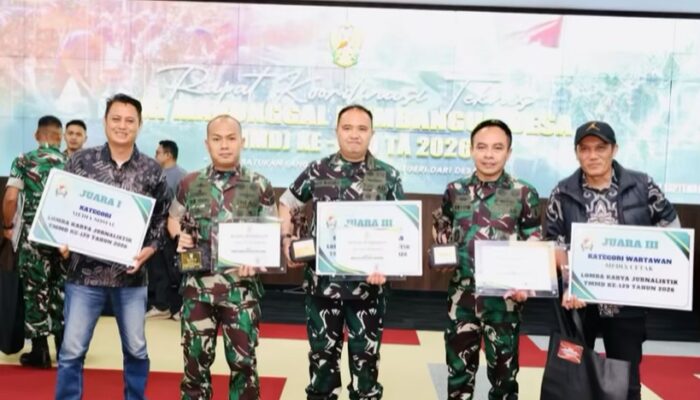 Dandim 0813 Bojonegoro Sabet Penghargaan TMMD Nasional