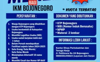 Pelaku IKM Bojonegoro Bisa Daftarkan Merek Gratis, Ini Syaratnya!