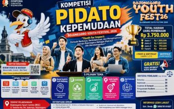 Dinpora Bojonegoro Buka Kompetisi Pidato, Hadiahnya Rp3,75 Juta