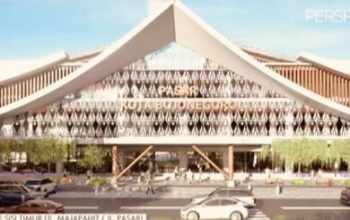 Pasar Kota Bojonegoro Direvitalisasi Jadi Pasar Semi Modern Berarsitektur Jawa