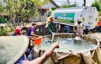 Puncak Kemarau 2026, Kodim 0813 Bojonegoro Salurkan 130 Ribu Liter Air Bersih ke 7 Kecamatan
