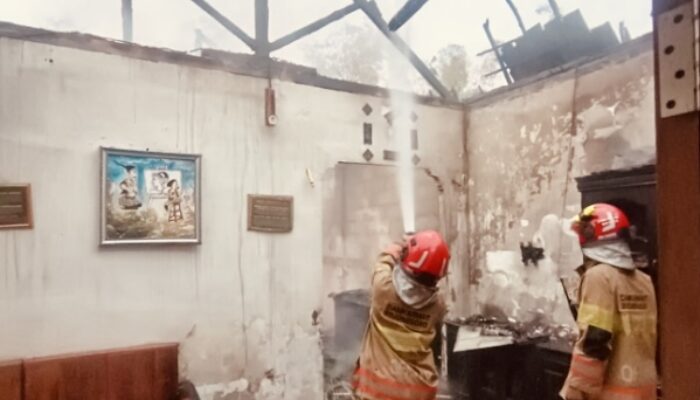 Kompor Lupa Dimatikan, Rumah Warga Dander Bojonegoro Ludes Terbakar