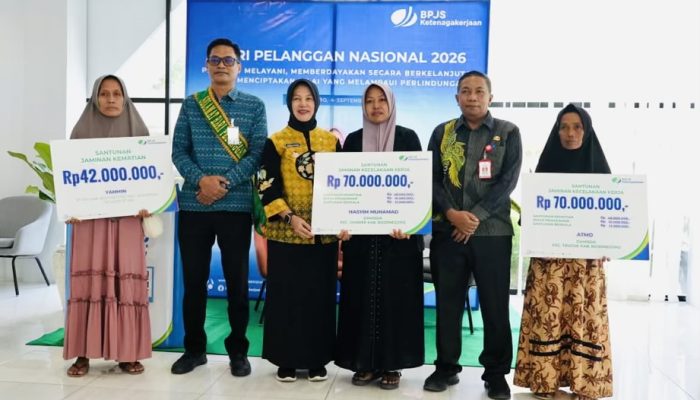 Pemkab Bojonegoro Alokasikan Rp16 Miliar Perlindungan Pekerja di Harpelnas 2026