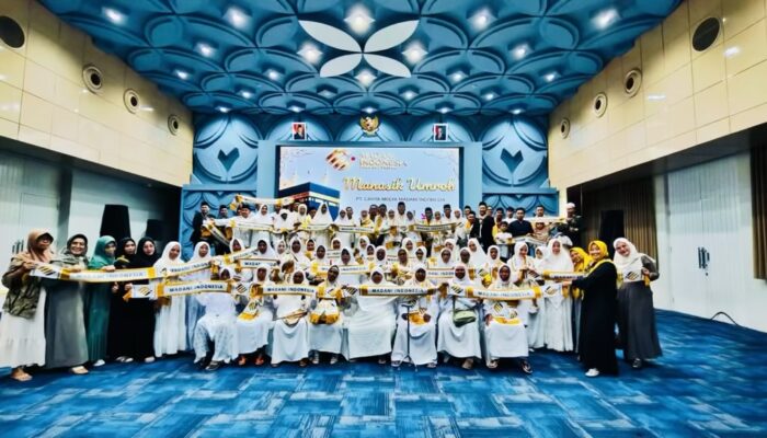 Madani Indonesia Tour & Travel Gelar Manasik, Siapkan 75 Calon Jamaah Umroh Bojonegoro