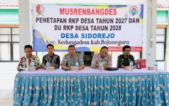 Musrenbangdes Sidorejo Bojonegoro Tetapkan RKPDes 2027