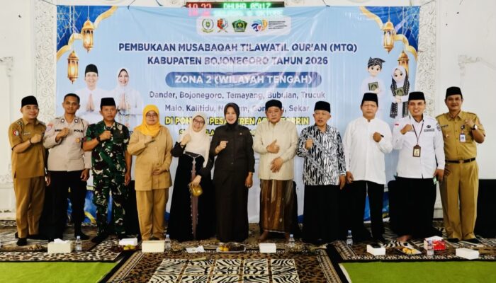 Pemkab Bojonegoro Buka MTQ Zona 2 di Ponpes Abu Dzarrin