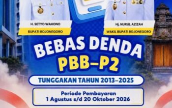 Pemkab Bojonegoro Hapus Denda Tunggakan PBB-P2 hingga 20 Oktober