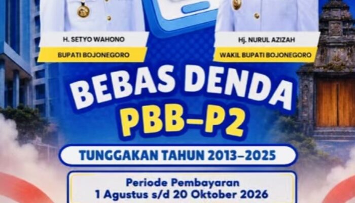 Pemkab Bojonegoro Hapus Denda Tunggakan PBB-P2 hingga 20 Oktober